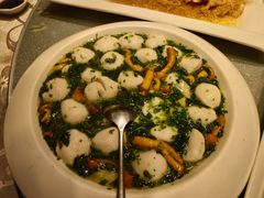 荠菜鱼圆汤-恒记饭店·海鲜明档(淹城店)