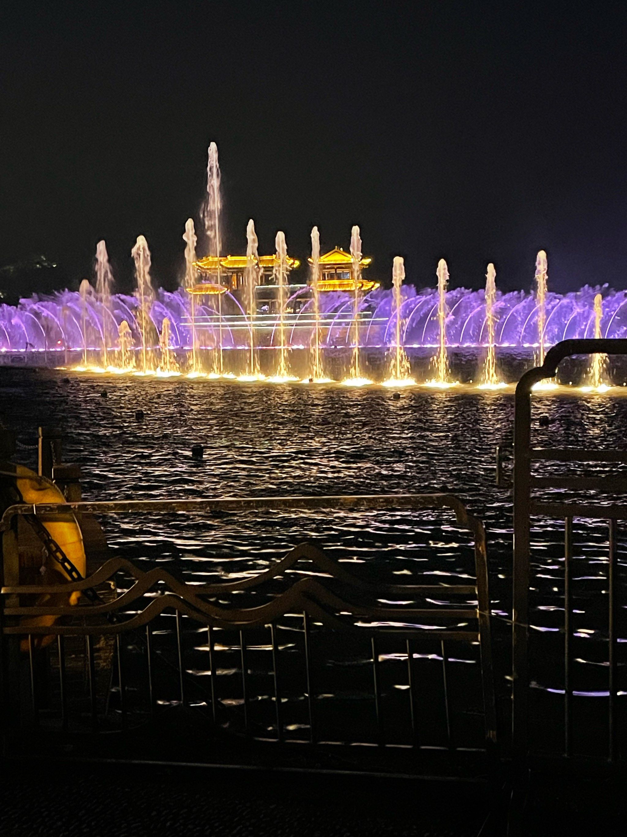 灯光秀夜游记✨