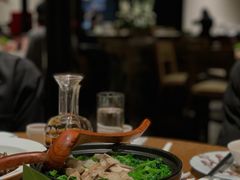 菌菇鱼汤豆苗-宁波柏悦酒店·钱湖渔港