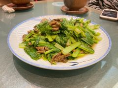 鲜蘑炒小白菜-诺敏塔拉奶茶-布里亚特包子-手把肉(锦都会店)