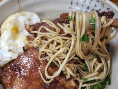大排拌面＋荷包蛋-无名氏面馆(邮电路店)
