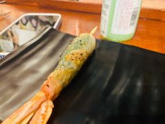 苏叶烤鸡皮虾-鸟串烧Yakitori
