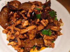 土萝卜干炒土腊肉-吃饭皇帝大(合生汇店)