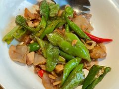 辣椒小炒素肉-荷恬·精致蔬食料理(富国街店)