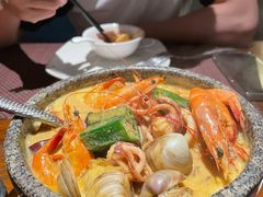 椰汁咖喱海鲜-肴约·花园式餐厅(湖里店)