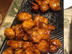 雪花糖醋里脊-绿茶餐厅(昌平悦荟店)