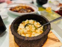 石锅海胆豆腐-柒园·三十年创意杭帮菜(龙湖滨江天街店)