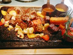 田园澳洲骰子牛肉-蜜桃花开·中西融合菜E&W(南长街店)