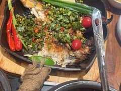 香茅草烤罗非鱼-云海肴·汽锅鸡·云南代表菜(美罗城店)