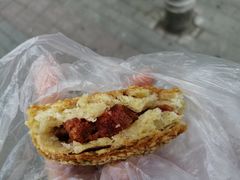 香肠-牛忠喜烧饼