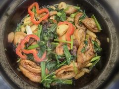 大肠啫啫煲-领鲜风味花雕鸡(马端街店)