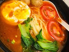番茄丸子煎蛋面-蓉李记成都名小吃(武汉菱角湖万达店)