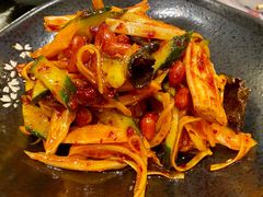 拌花菜-草家酱蟹炭火烤肉店(珲春南路一店)