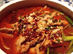 水煮肉片-绿茶餐厅(龙湖杭州金沙天街店)