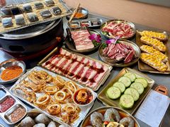 -围炉肉舍•炭烤活鳗•丹东海鲜烤肉(步行街店)