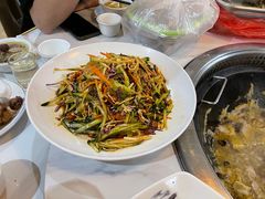 凉拌三丝-九妹农家大铁锅东北菜(江湾店)