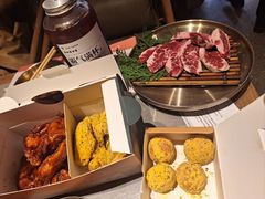 -草家酱蟹炭火烤肉店(珲春南路一店)