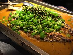 -探鱼·鲜青椒爽麻烤鱼(天河优托邦店)