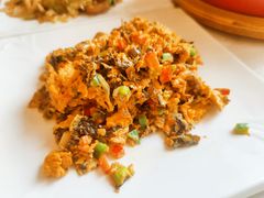 地皮菜炒鸡蛋-西部马华清真兰州牛肉面·烧烤夜市(关东店)