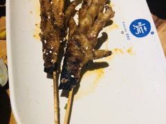 -路边摊小炉子烧烤