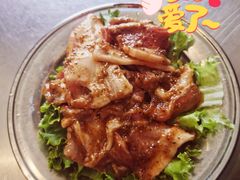 秘制五花肉-老姐石板烧烤+铜炭火锅(总店)