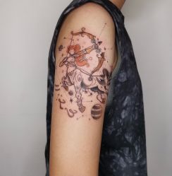 -匿名者纹身学院派·刺青