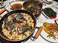 灶烧龙胆鱼-渔傅·霞浦滩涂海鲜(建平店)