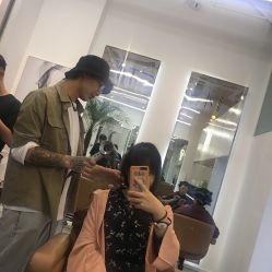 -I+造型烫发染发