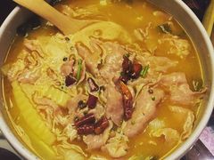 腌菜松板肉-云海肴·汽锅鸡·云南菜(天津国金汇店)