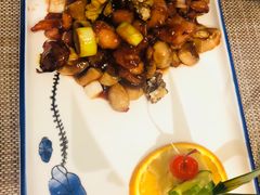 宫爆蘑菇鸡-肆月河豚·新淮扬(金融街店)