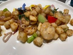 山药炒澳带-望乡楼上海菜(日月光店)