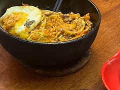 鱿鱼五花肉拌饭-米屋石锅拌饭(师大店)
