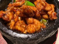 石锅杭椒牛蛙-桂满陇天书(南京德基旗舰店)