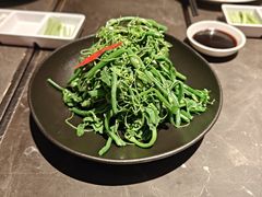 炝拌丝瓜尖-金鸭季·北京烤鸭(深业上城店)