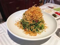 巧拌豆苗-四季民福烤鸭店(王府井灯市口店)