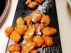 雪花糖醋里脊-绿茶餐厅(西单老佛爷店)