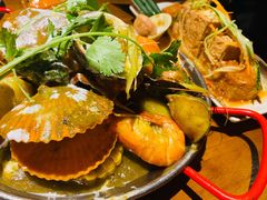 手抓海鲜黄咖喱味-仓库南洋海鲜小排档(柳河路店)