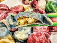 熟蒜蓝皮饺子-宝源饺子(麦子店街店)