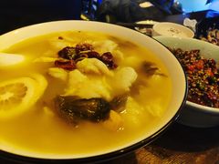 柠檬菊黄酸汤鱼-薄荷小筑融合音乐餐吧(农业路店)