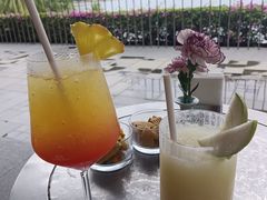 -日落吧·海景咖啡厅·餐酒吧·鸡尾酒·下午茶·乐队表演·浪漫夕阳·三亚文华东方酒店