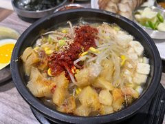明太鱼豆芽汤饭-全州豆芽汤饭