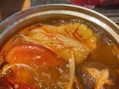 德香苑番茄菌菇清汤汤底-德香苑脆皮烤鸭·经典(爱融荟城店)