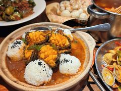 螺丝椒鲍鱼饭-九號院子海鲜烧烤