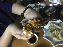 大闸蟹-丫丫蟹庄·苏式园林农家乐·阳澄湖大闸蟹(阳澄湖莲花岛店)