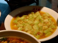 丝瓜炒盐蛋黄-天下客饭店(中山路店)