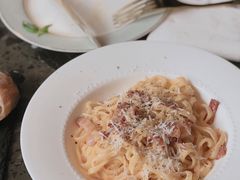 手工窄面配腌五花肉蛋黄酱-Fiume福弥意大利餐厅
