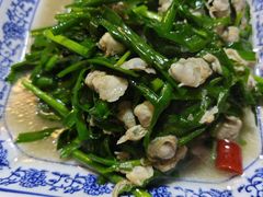 韭菜蚬肉-洞天食府(北大街店)