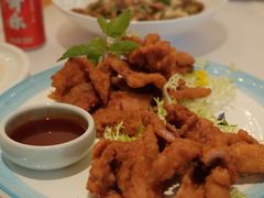 青岛老炸肉-开海·红岛海鲜虾水饺(石老人店)