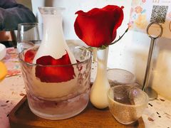 玫瑰与山泉米酒的浪漫-素描餐厅(灵隐天竺店)
