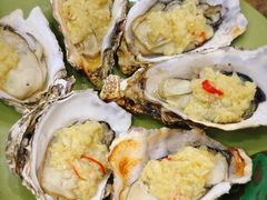 炭烧蒜蓉生蚝-贞姨美食·老字号海鲜大排档